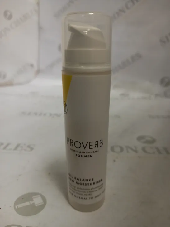 PROVERB LIFE FUELLED SKINCARE FOR MEN OIL BALANCE PRO MOISTURISER