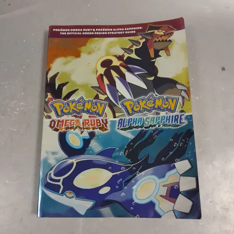 POKEMON OMEGA RUBY ALPHA SAPPHIRE OFFICIAL HOENN REGION STRATEGY GUIDE