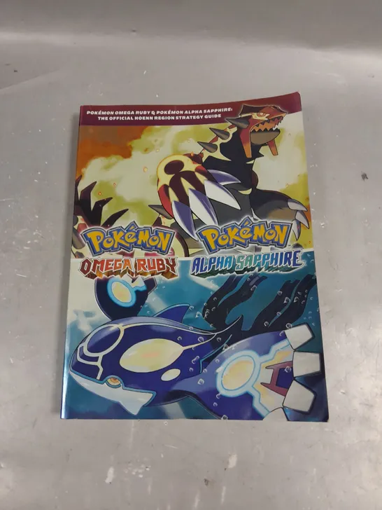 POKEMON OMEGA RUBY ALPHA SAPPHIRE OFFICIAL HOENN REGION STRATEGY GUIDE