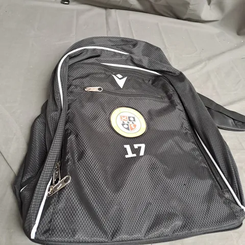 BROMLEY FOOTBALL CLUB BACKPACK 