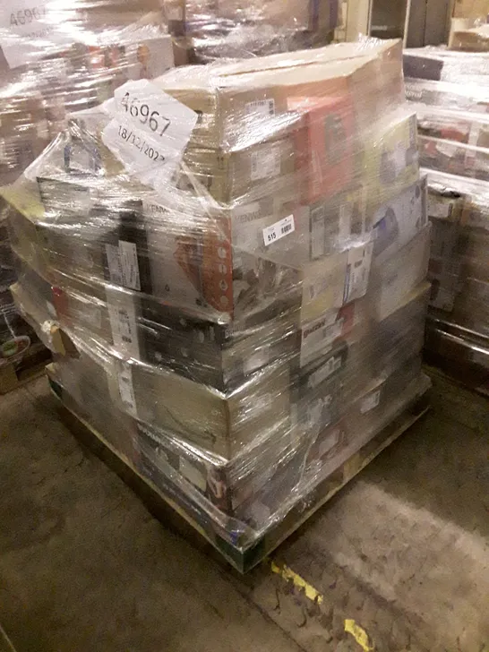 PALLET OF APPROXIMATELY 110 ASSORTED HOUSEHOLD & ELECTRICAL ITEMS INCLUDING