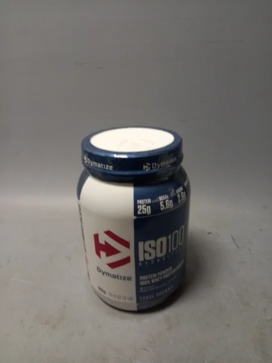 DYMATIZE ISO100 HYDROLYZED PROTEIN POWDER FUDGE BROWNIE 932G