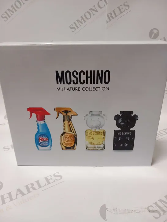 BOXED MOSCHINO MINIATURE COLLECTION 