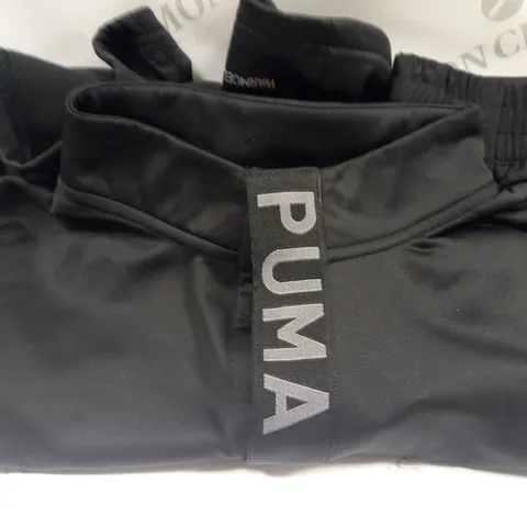 PUMA BLACK 1/4 ZIP TRAINING TOP SIZE - XL 