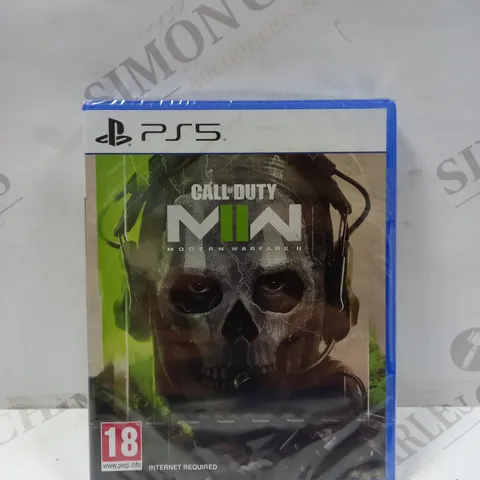 SEALED CALL OF DUTY MODERN WARFARE 2 FOR PS5