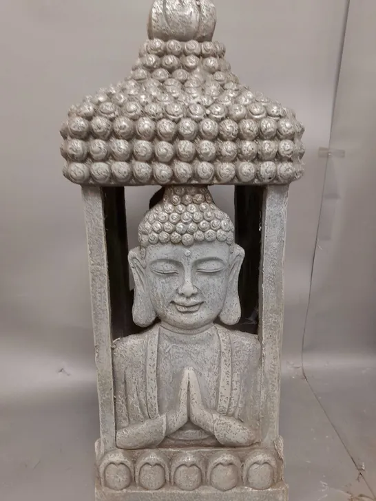 BOXED MY GARDEN STORIES SOLAR LED BUDDHA TEMPLE