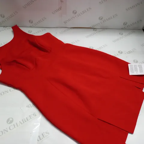 ASOS DESIGN RED DRESS - UK 10