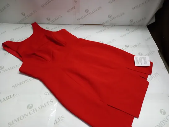 ASOS DESIGN RED DRESS - UK 10