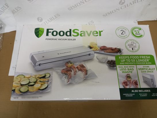FOODSAVER COMPACT FOOD VACUUM SEALER MACHINE