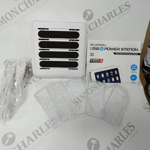 BELL HOWELL USB POWER STATION MULTI DEVICE CHARGING STATION