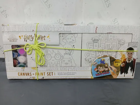 HARRY POTTER CANVAS + PAINT SET