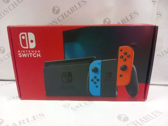 BOXED NINTENDO SWITCH HANDHELD GAMES CONSOLE