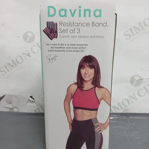 DAVINA FITNESS RESISTANCE BANDS 