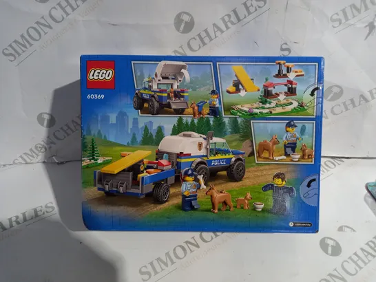 BOXED LEGO CITY POLICE 60369