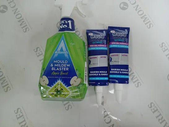 ASSORTED MOULD REMOVERS - ASTONISH & MOULD MAGIC EXTREME