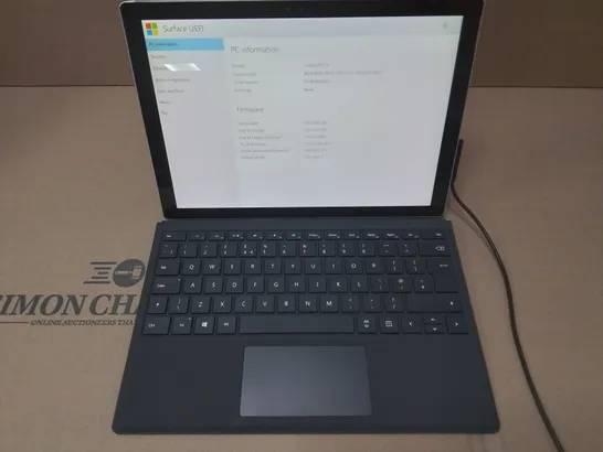 UNBOXED MICROSOFT SURFACE PRO 4 128GB WITH DETACHABLE KEYBOARD