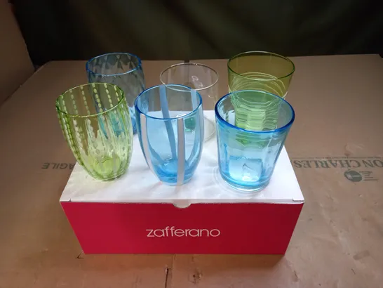 ZAFFERANO PREMIUM GLASS SET