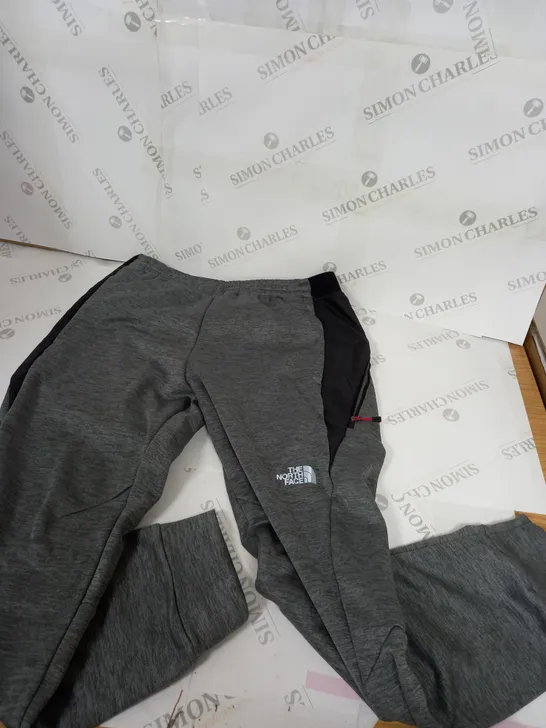 MENS GREY NORTH FACE  PANTS  - LARGE