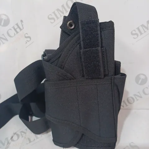 UNBRANDED THIGH FIREARM HOLSTER IN BLACK