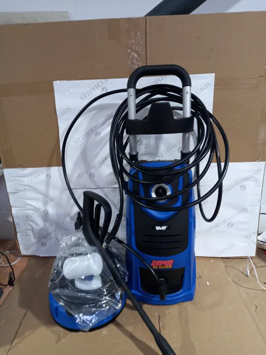 WOLF SUPER BLASTER PRESSURE WASHER BLUE 