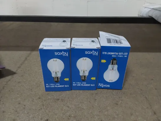 3X BOXED 8W E27 DIMMABLE LED VINTAGE EDISON LIGHTBULB