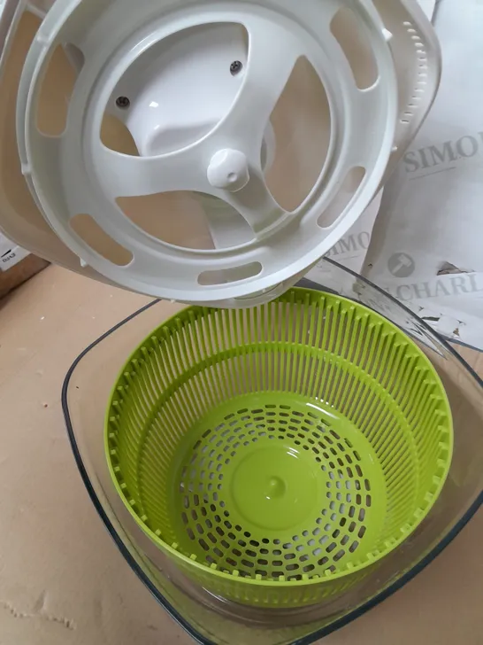 COOK'S ESSENTIALS PULL CORD SALAD SPINNER