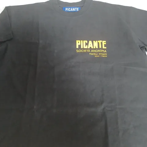 PICANTE HEAVY WEIGHTED T-SHIRT - SIZE UNSPECIFIED