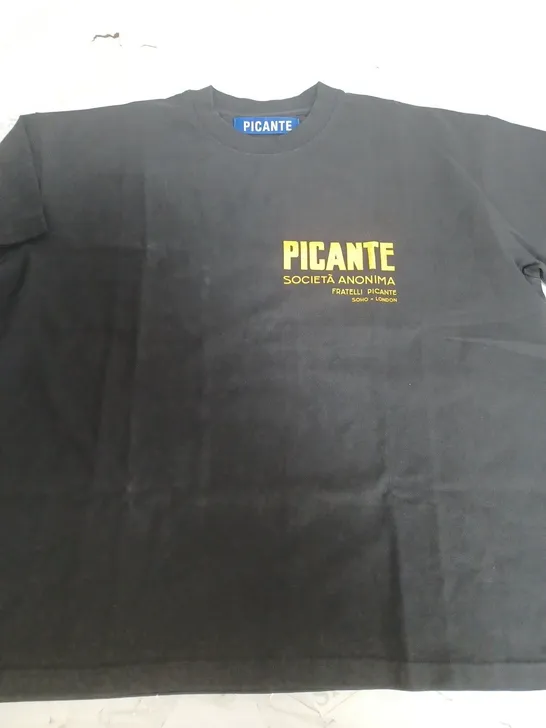 PICANTE HEAVY WEIGHTED T-SHIRT - SIZE UNSPECIFIED