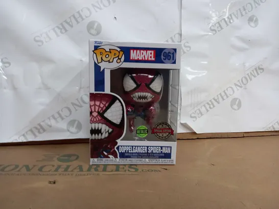 FUNKO POP MARVEL 961 DOPPELGANGER SPIDERMAN SPECIAL EDITION BOBBLEHEAD