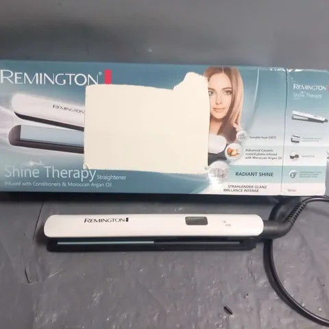 BOXED REMINGTON SHINE THERAPY STRAIGHTENER S8500