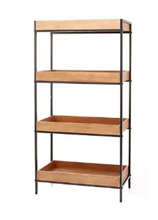 MY HOME STORIES 4 TIER SHELVING UNIT [COLLECTION ONLY]