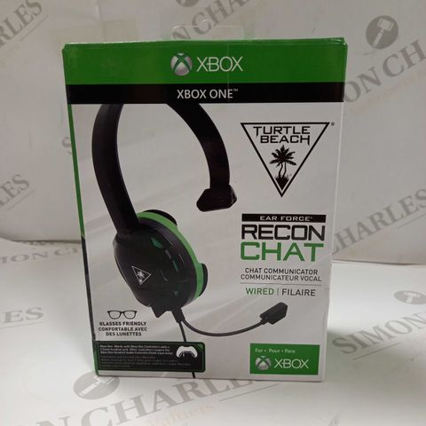 BOXED XBOX ONE TURTLE BEACH RECON CHAT HEADSET