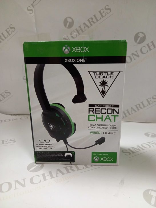 BOXED XBOX ONE TURTLE BEACH RECON CHAT HEADSET