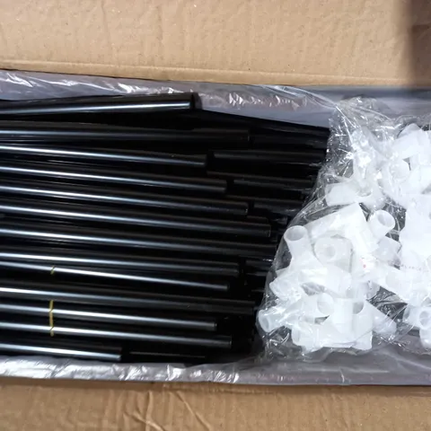 BOX OF SPARE RODS & CONNECTOR PARTS