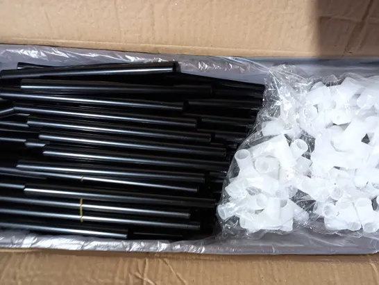 BOX OF SPARE RODS & CONNECTOR PARTS