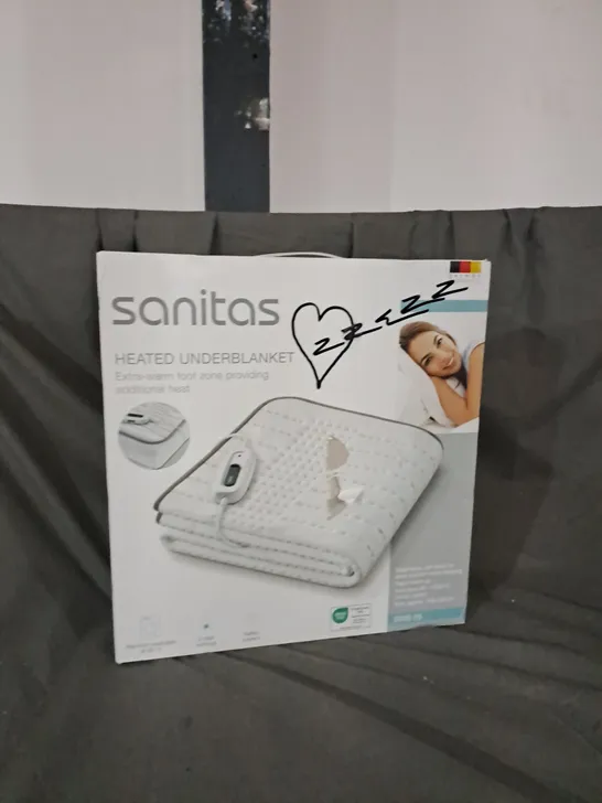 BOXED SANITAS HEATED UNDERBLANKET