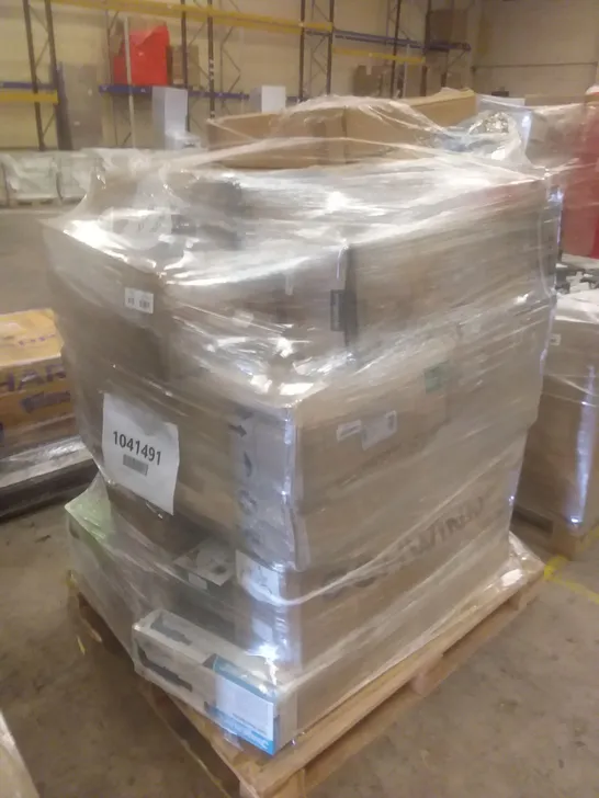 PALLET OF APPROXIMATELY 30 UNTESTED RAW RETURN HOMEWARE AND ELECTRICAL GOODS TO INCLUDE;