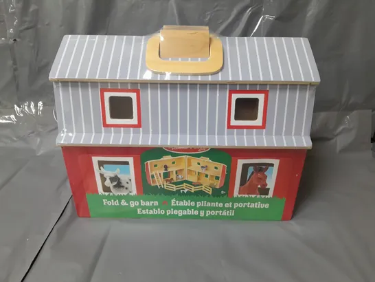 SEALED MELISSA & DOUG FOLD AND GO BARN