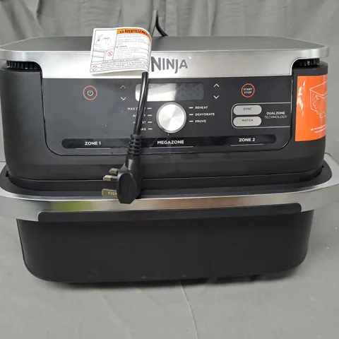 BOXED NINJA 10.4L FOODI FLEXDRAWER DUAL AIR FRYER IN BLACK AF500UK