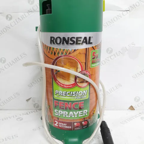 BOXED RONSEAL PRECISION FINISH FENCE SPRAYER 