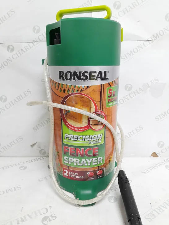 BOXED RONSEAL PRECISION FINISH FENCE SPRAYER 