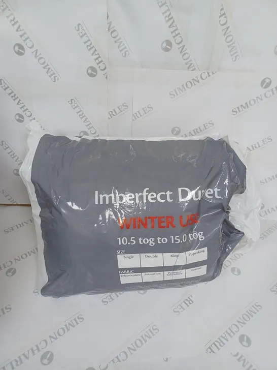 IMPERFECT DUVET COVER - KING