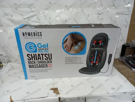 BOXED HOMEDICS SHIATSU BACK AND SHOULDER MASSAGER 