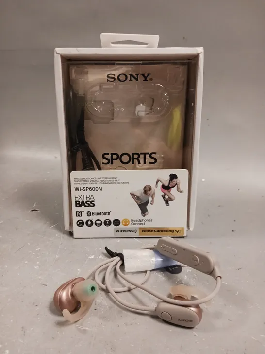 BOXED SONY WI-SP600N SPORTS WIRELESS EARPHONES 