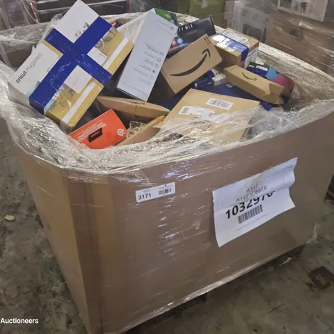 PALLET OF APPROXIMATELY 137 UNPROCESSED RAW RETURN HIGH VALUE ELECTRICAL GOODS TO INCLUDE;