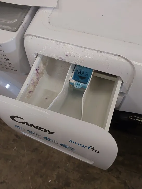 CANDY SMART PRO FREESTANDING 10KG WASHING MACHINE IN WHITE, MODEL: CSO14103TWCE-80