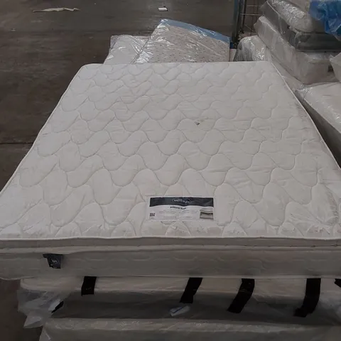 QUALITY SILENTNIGHT PILLOWTOP MIRACOIL ECO COMFORT 150CM KING SIZED MATTRESS
