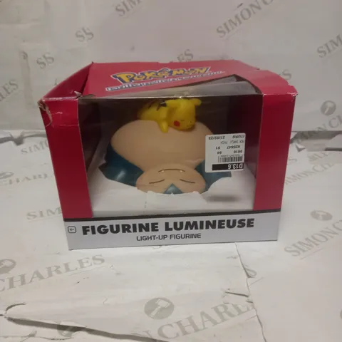 POKEMON SNORLAX & PIKACHU LIGHT UP FIGURINE