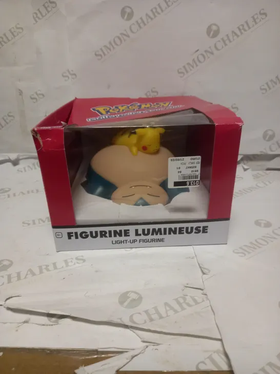 POKEMON SNORLAX & PIKACHU LIGHT UP FIGURINE