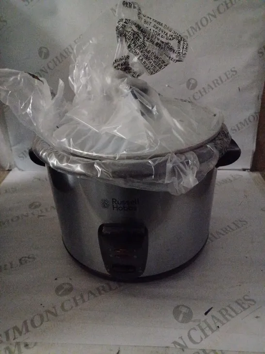 RUSSELL HOBBS 1.8L RICE COOKER AND STEAMER - SILVER